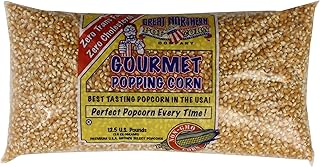 Yellow Popcorn Kernels – 12.5lb Bulk Bag of Non-GMO Gourmet Popcorn for Microwave, Stovetop, or Popcorn Machine by Great Northern Popcorn