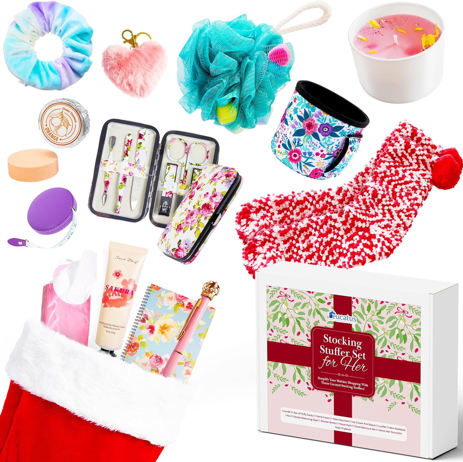 EUCATUS BEST PRODUCTS & GIFTS Stocking Stuffers Set: Women - Placeholder