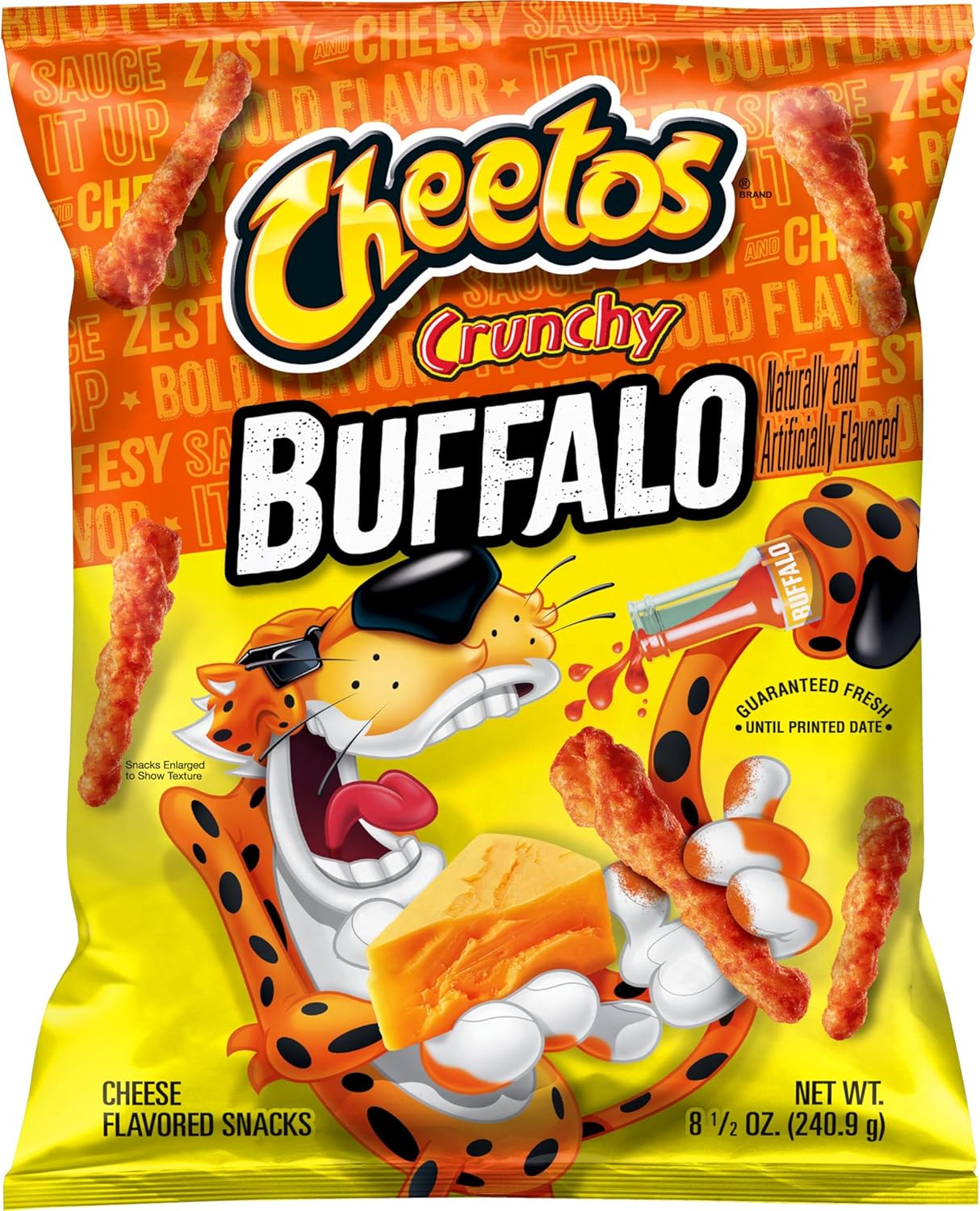 Cheetos Crunchy Buffalo, 8.5oz