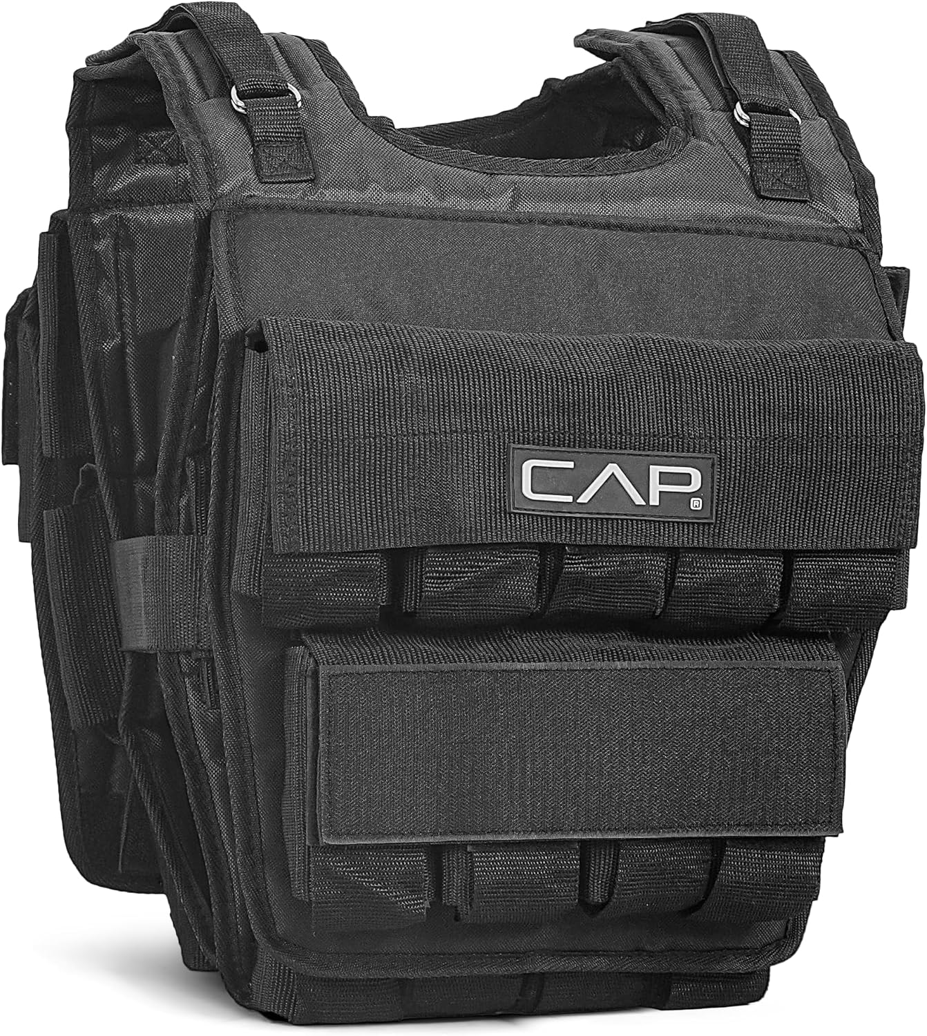 CAP Adjustable Weighted Vest 20–150 lbs for Strength Training, Running & Workouts, Weight Vest for Men & Women, Fitness Training Vest