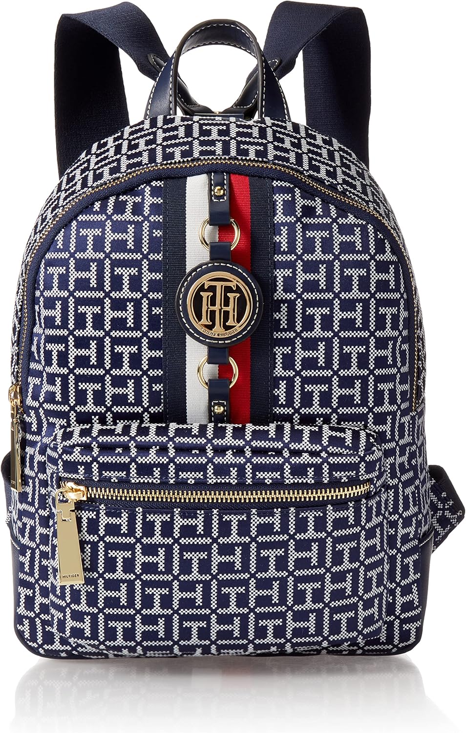 Tommy Hilfiger Womens Jaden Plus BACKPACK, Navy/White