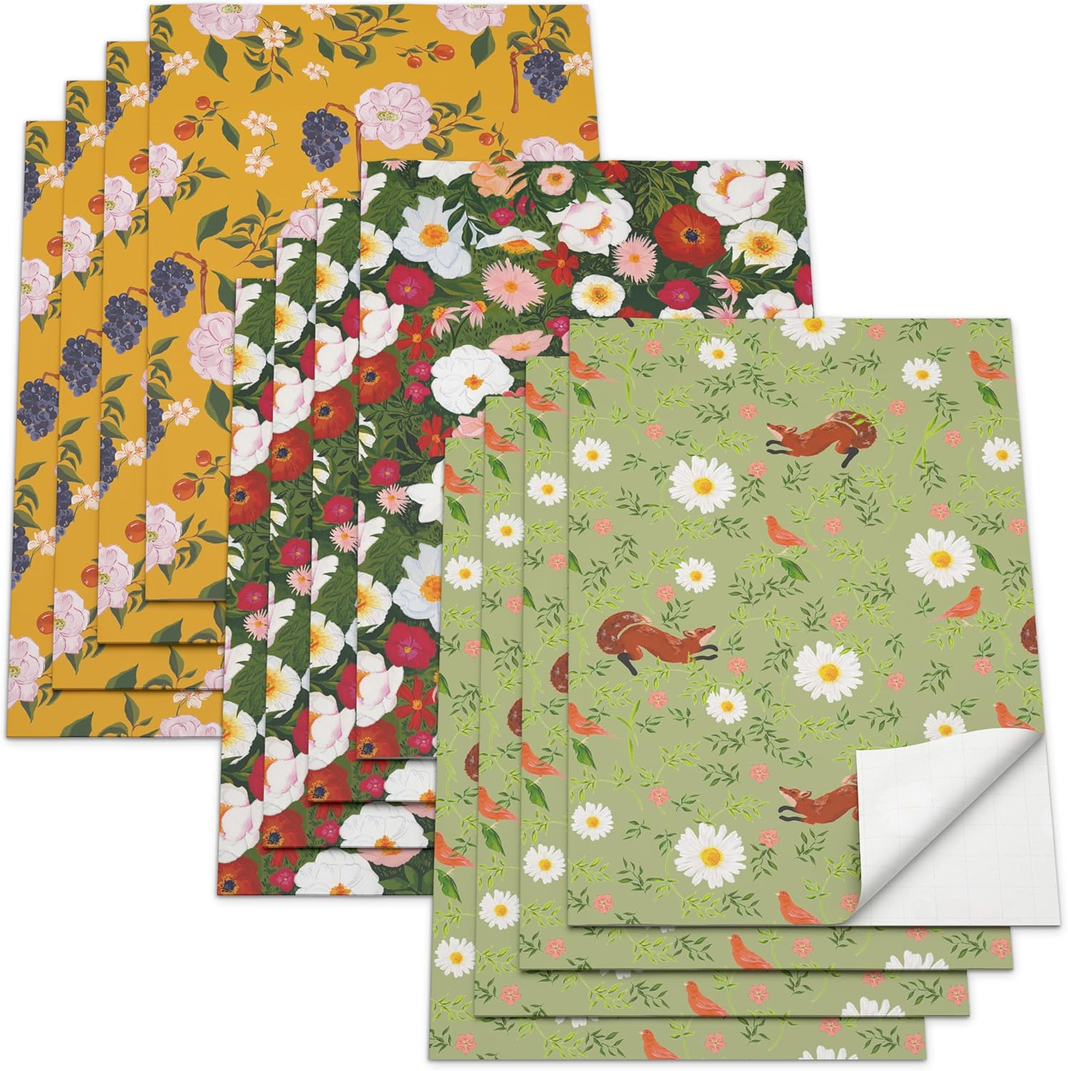 American Greetings Wrapping Paper Sheets with Gridlines, Designed by Pen and Pillar (12 Sheets, 30 in. x 20 in.)