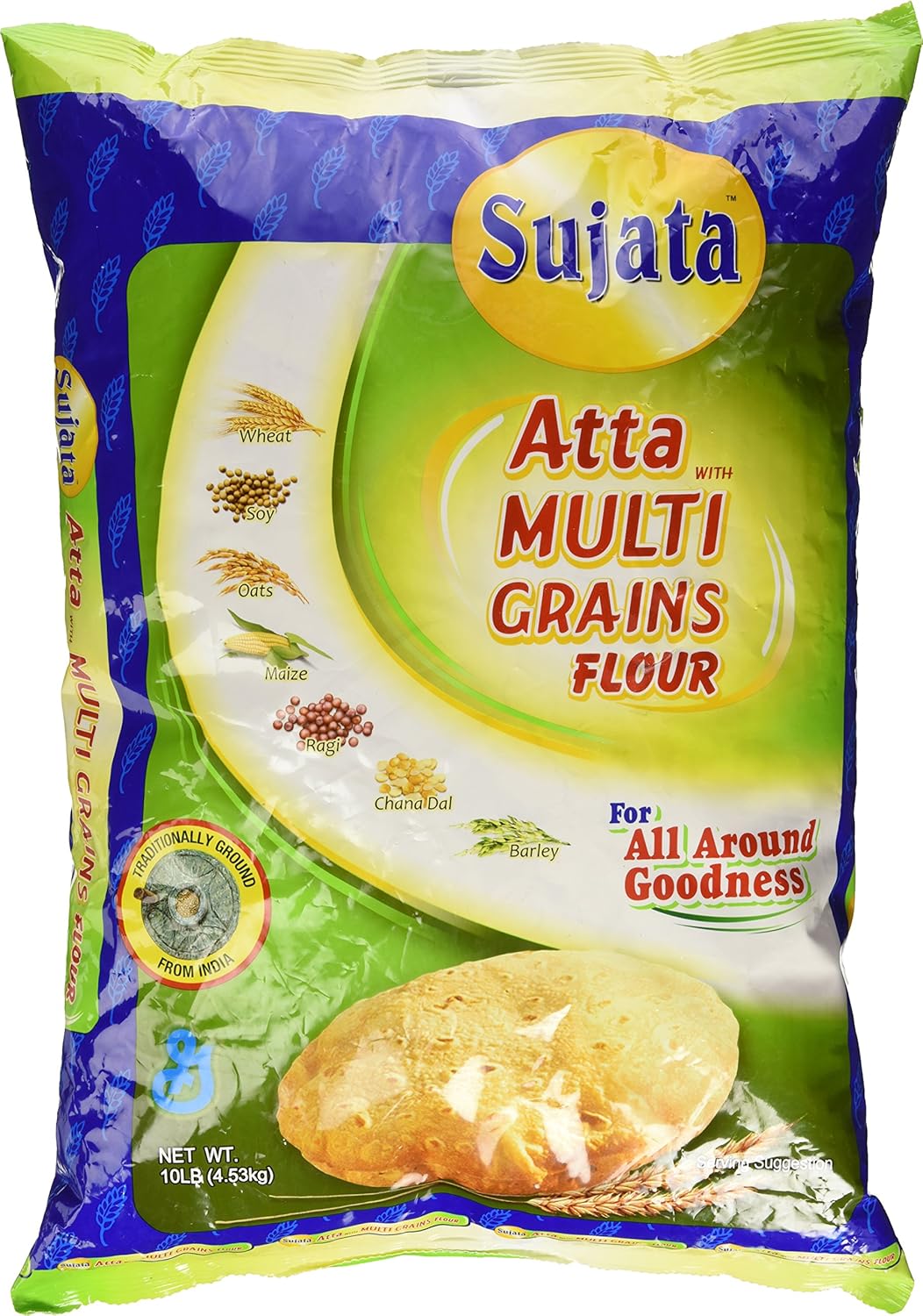 Pillsbury (Sujata) Atta with Multi-Grains Flour 10lb
