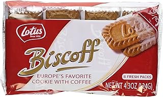 Biscoff Cookies - 4.3 Ounce (Pack of 2) (16 Individual Snack Packs)