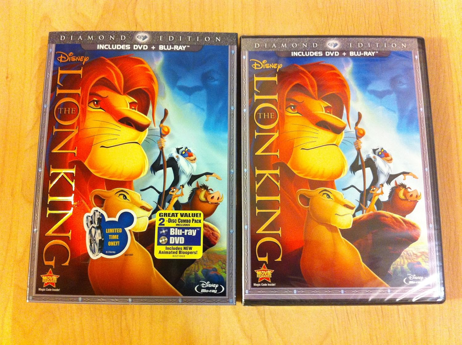 The Lion King (Two-Disc Diamond Edition Blu-ray / DVD Combo in DVD Packaging)