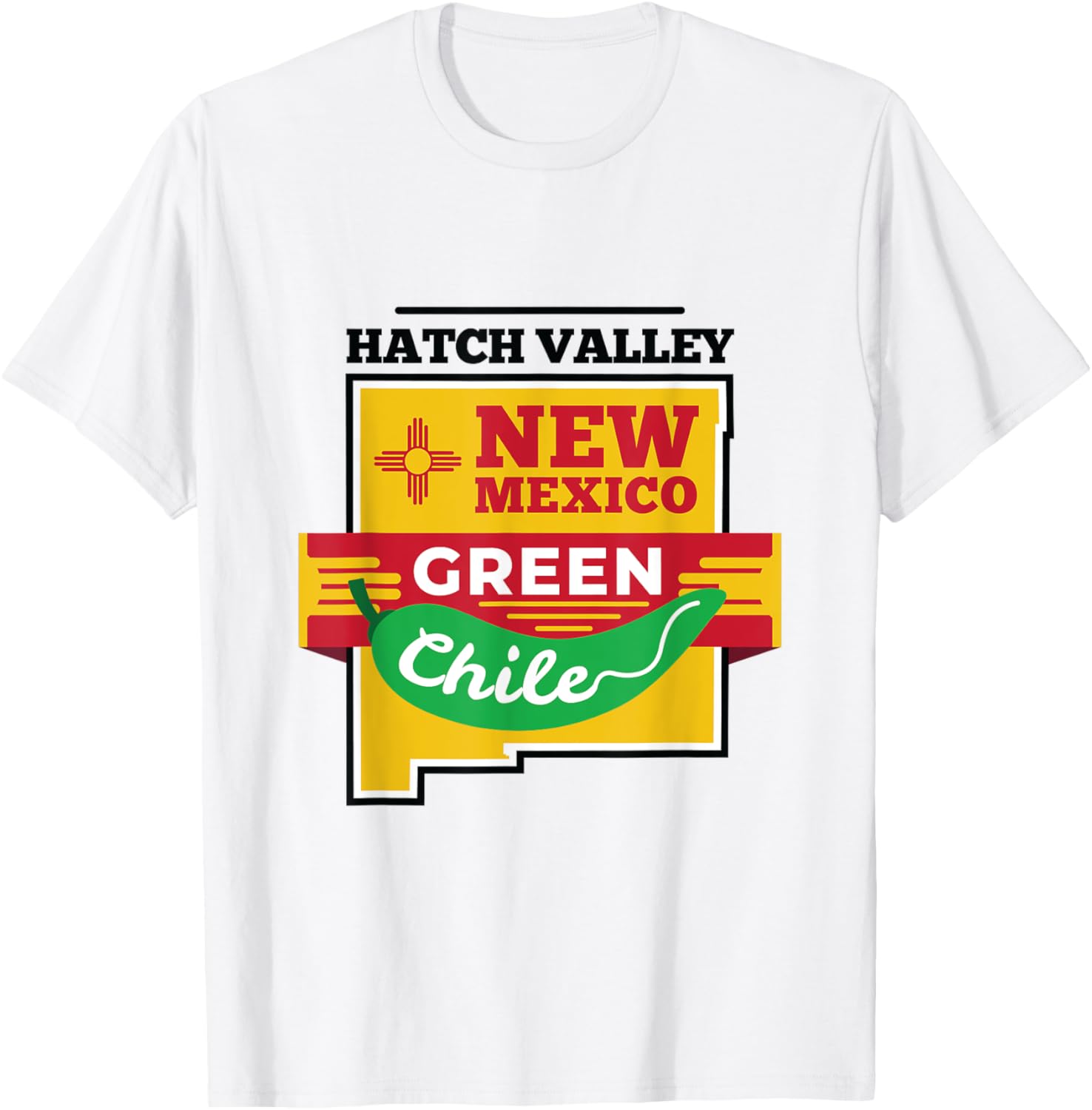 Hatch Green Chile Hatch Valley New Mexico Chili Pepper T-Shirt