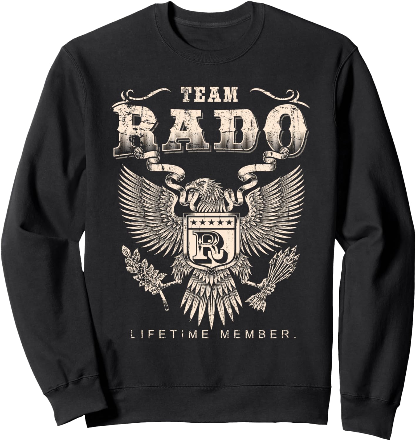 Team Rado Lifetime Member - Rado Name Sweatshirt