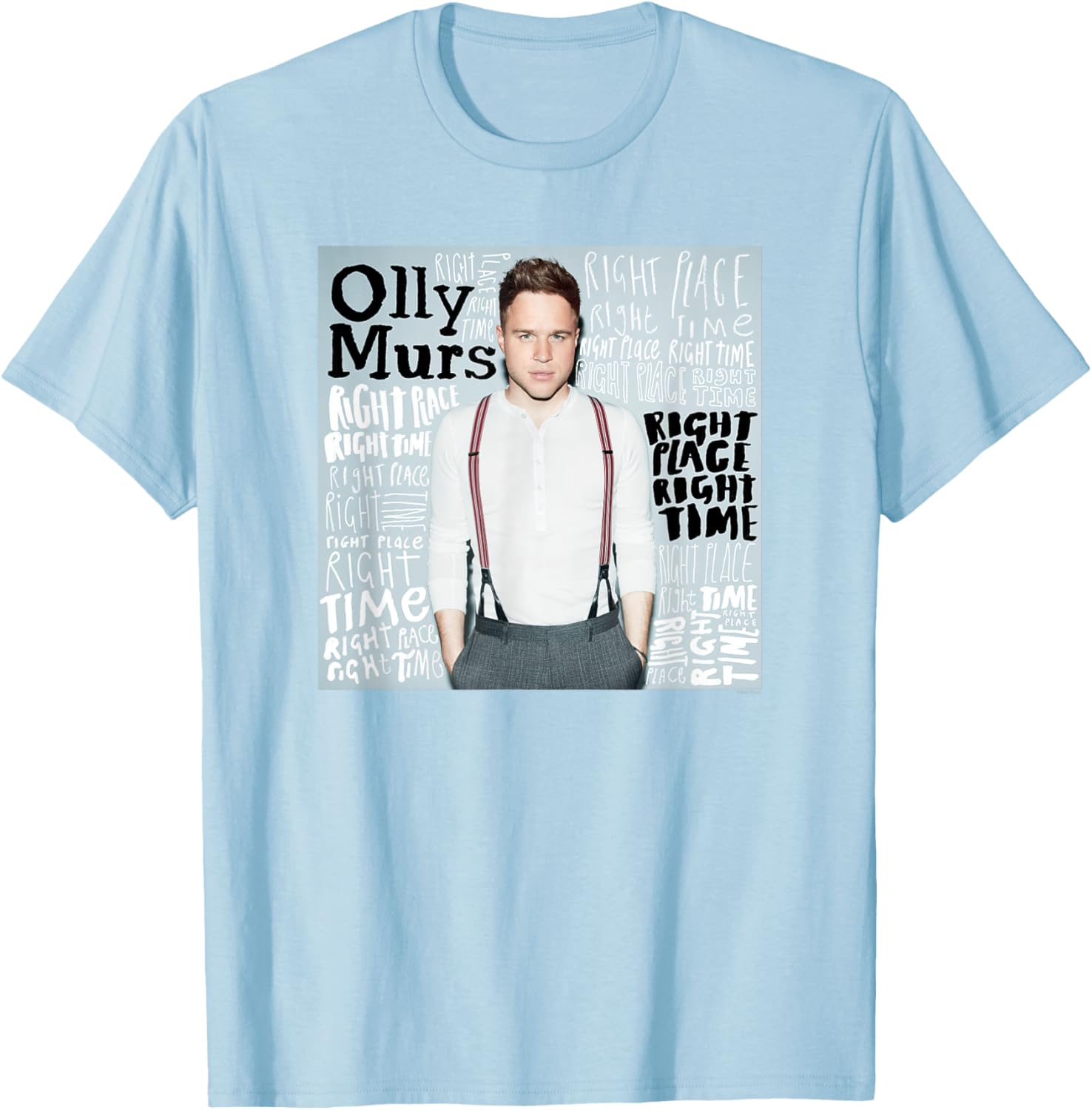 Olly Murs – Right Place On Colors T-Shirt