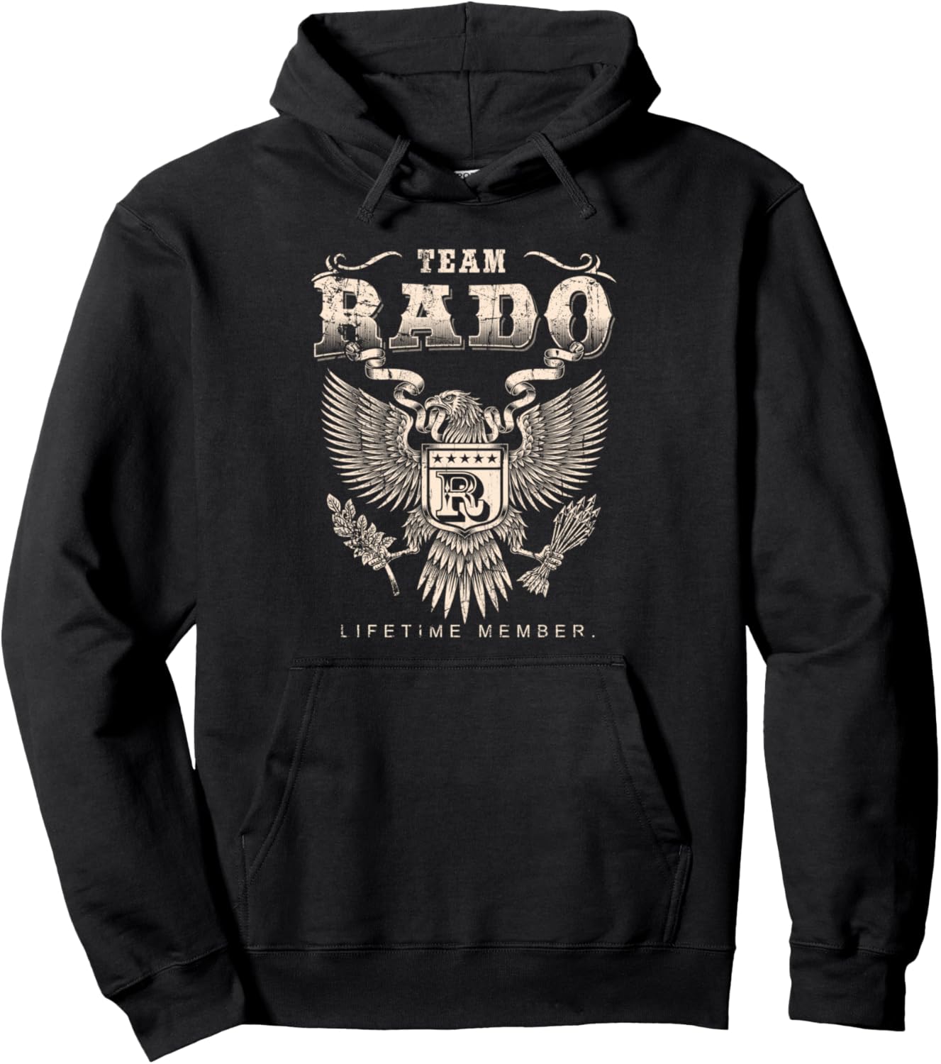Team Rado Lifetime Member - Rado Name Pullover Hoodie