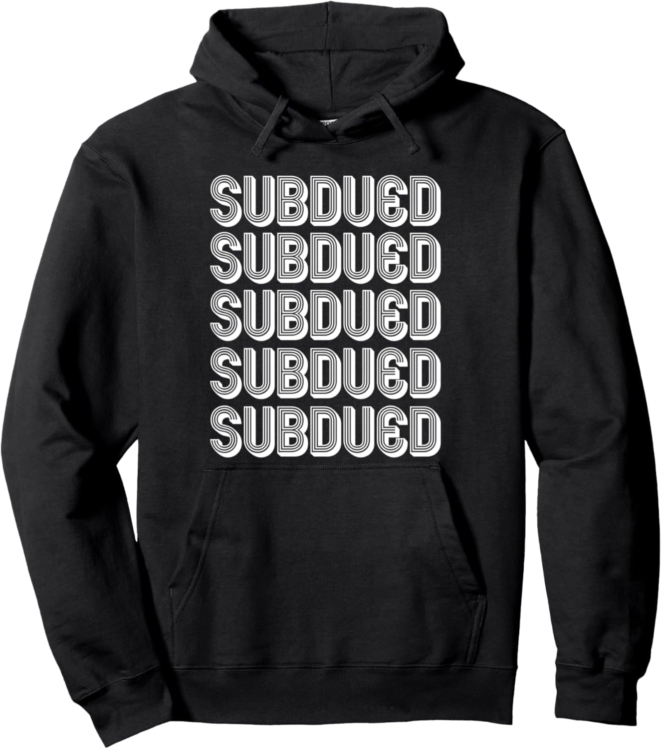 Subdued Pullover Hoodie