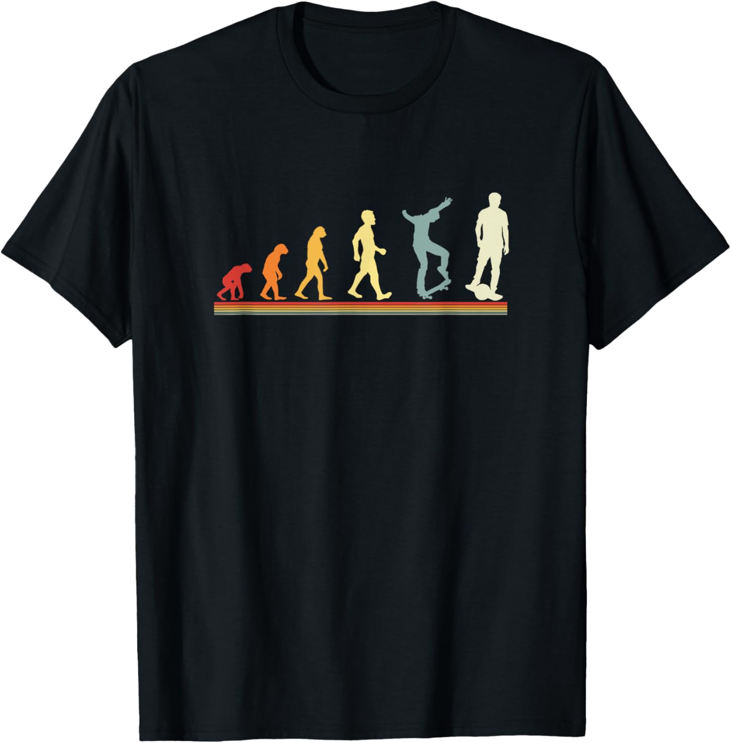 Evolution of One Wheel Electric Float Skateboard Owner Gifts T-Shirt