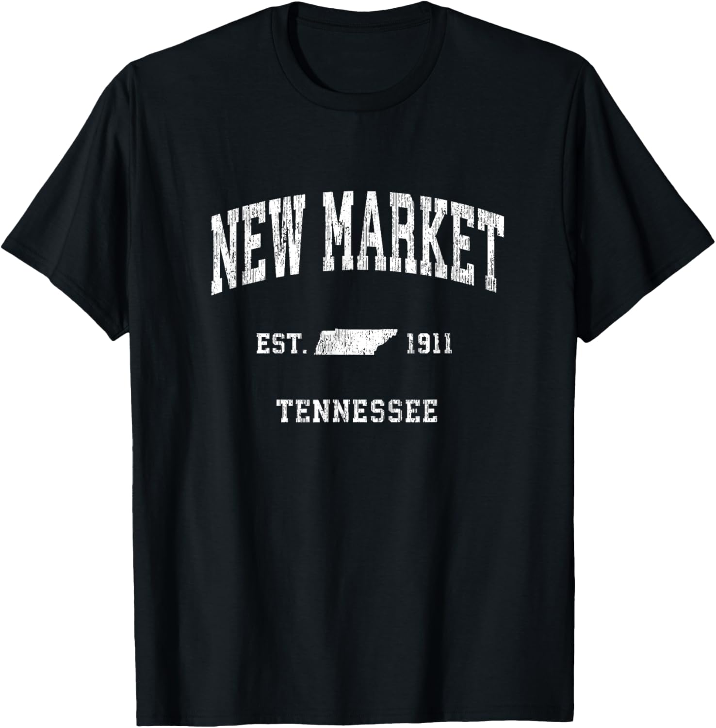 New Market Tennessee TN Vintage Athletic Sports Design T-Shirt