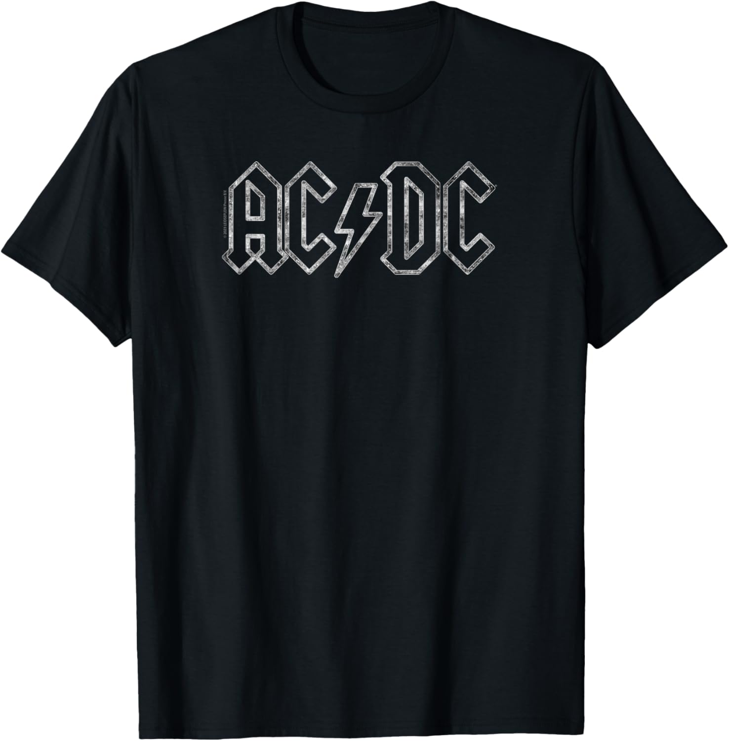AC/DC Rock Music Band Jagged Logo T-Shirt