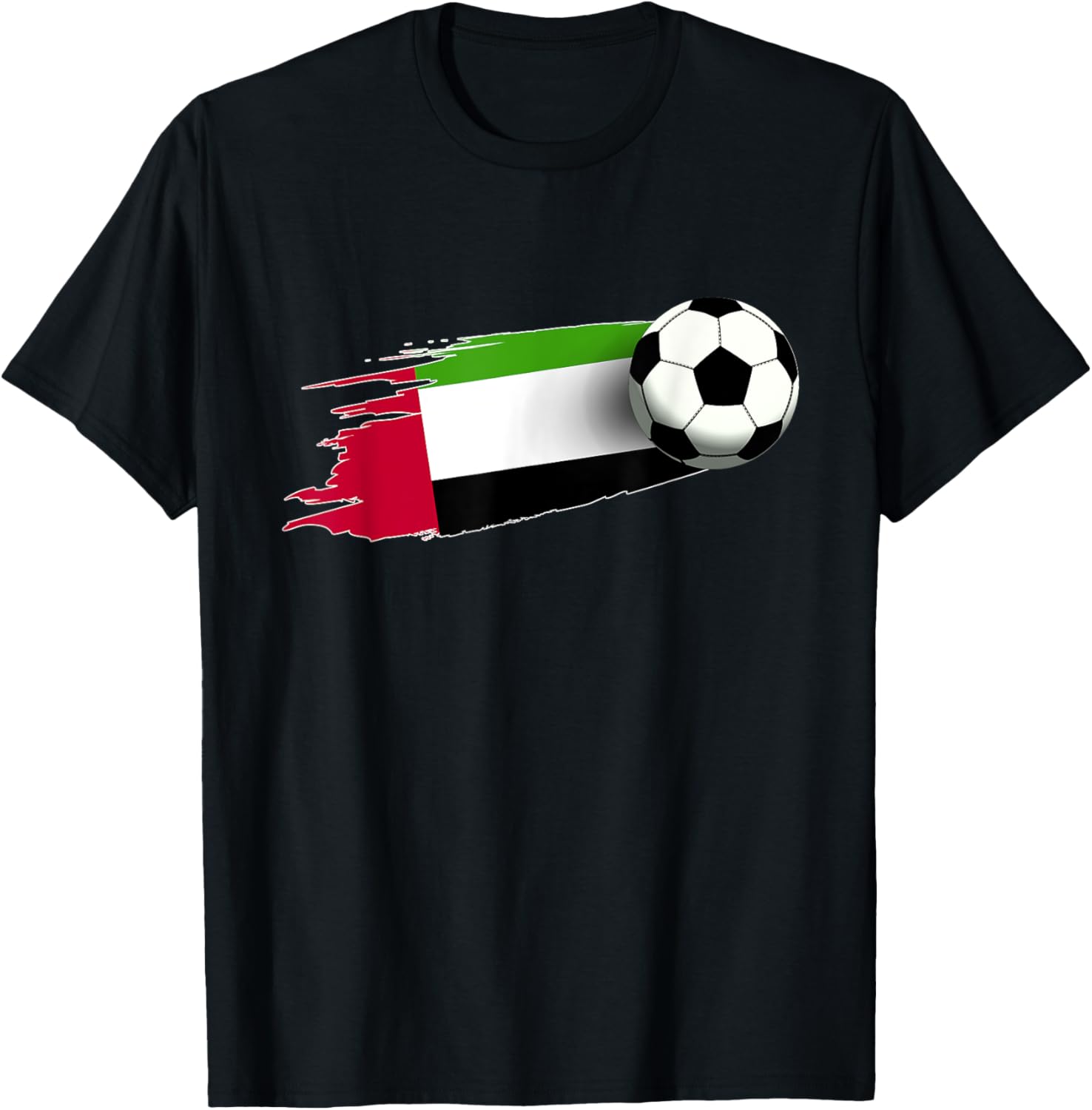United Arab Emirates Flag Jersey Emirati Soccer Team T-Shirt