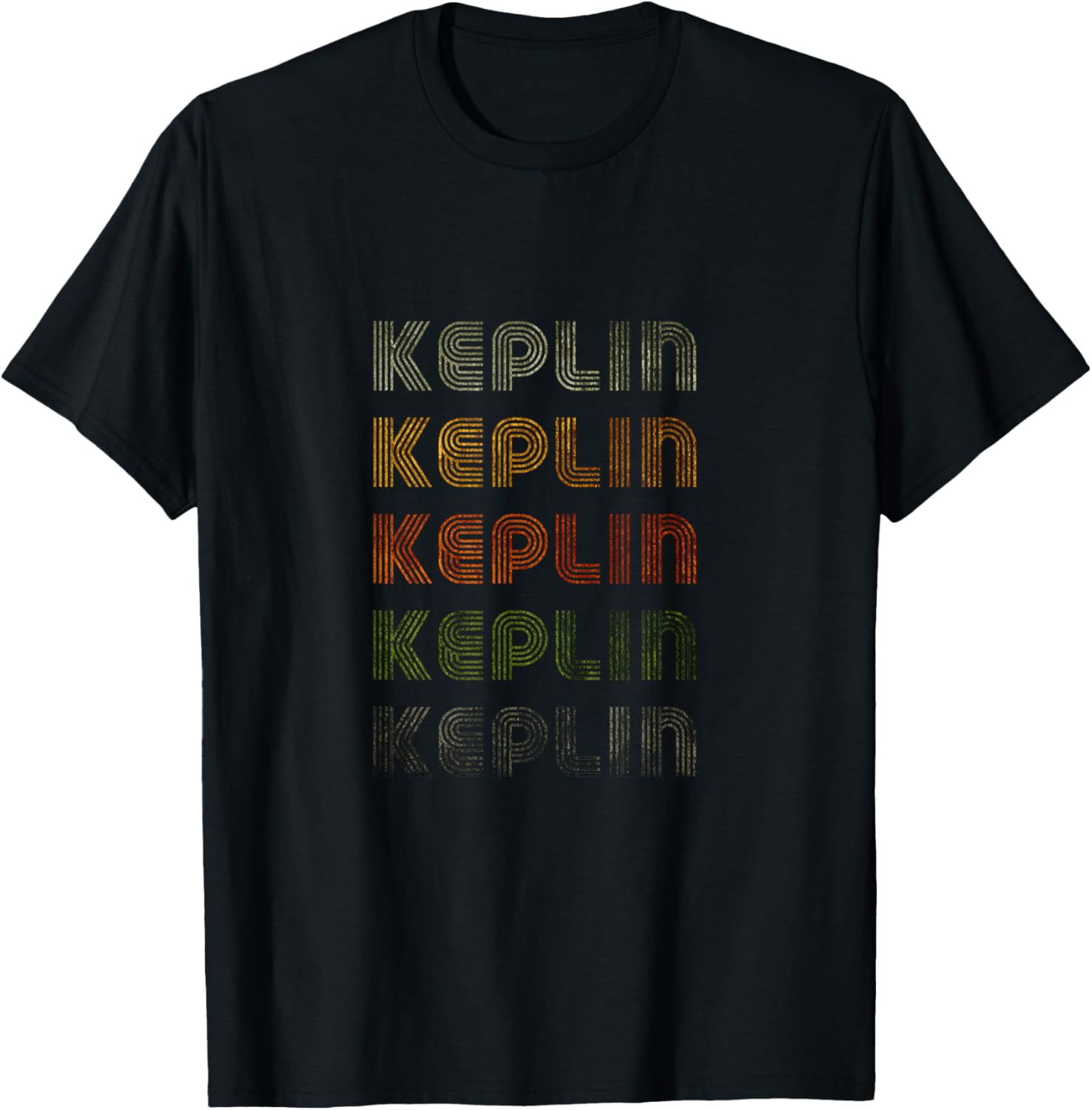 Love Heart Keplin Tee Grunge Vintage Style Black Keplin T-Shirt