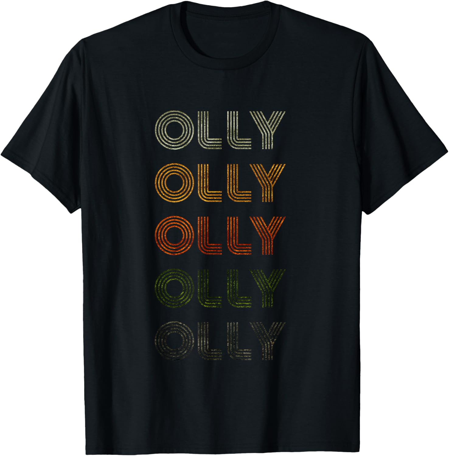 Love Heart Olly Tee Grunge Vintage Style Black Olly T-Shirt