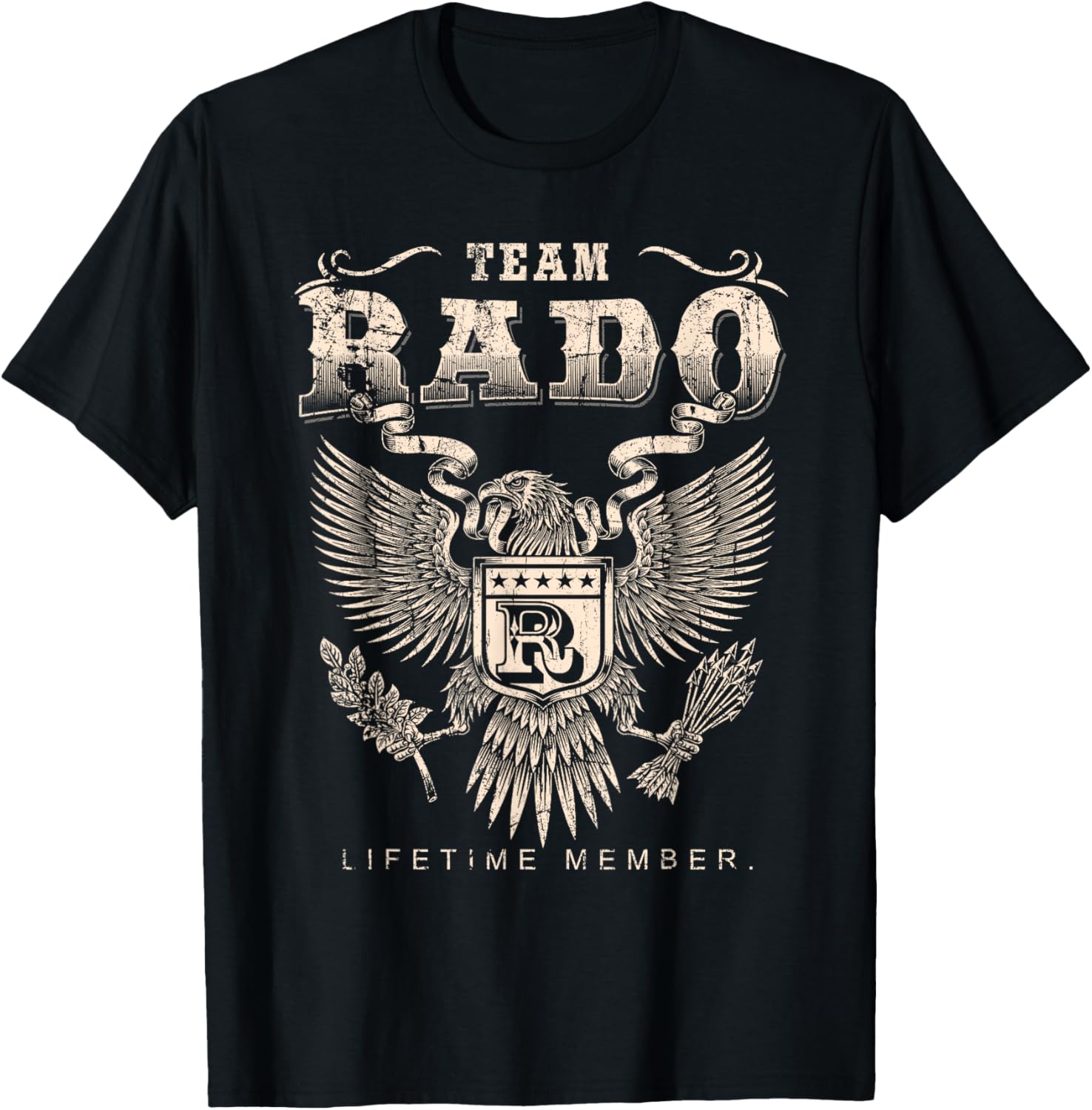 Team Rado Lifetime Member - Rado Name T-Shirt